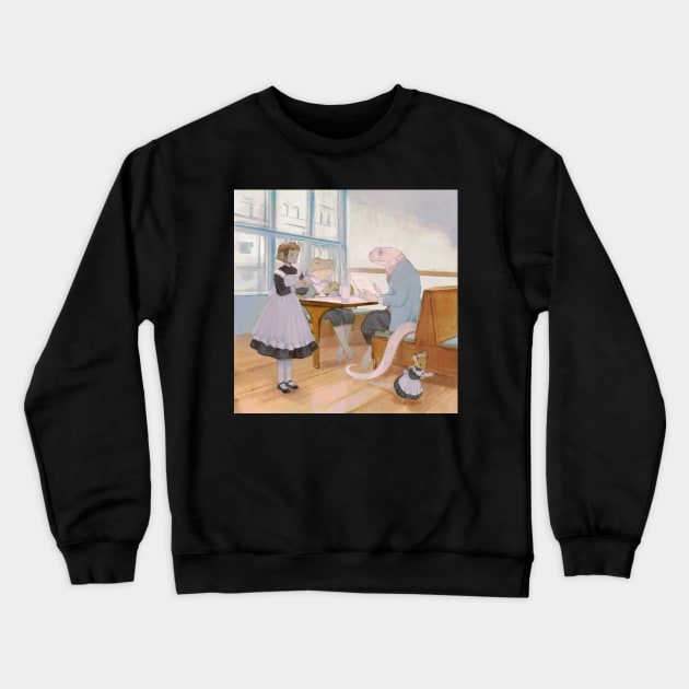 Restaurant Crewneck Sweatshirt by rt0no